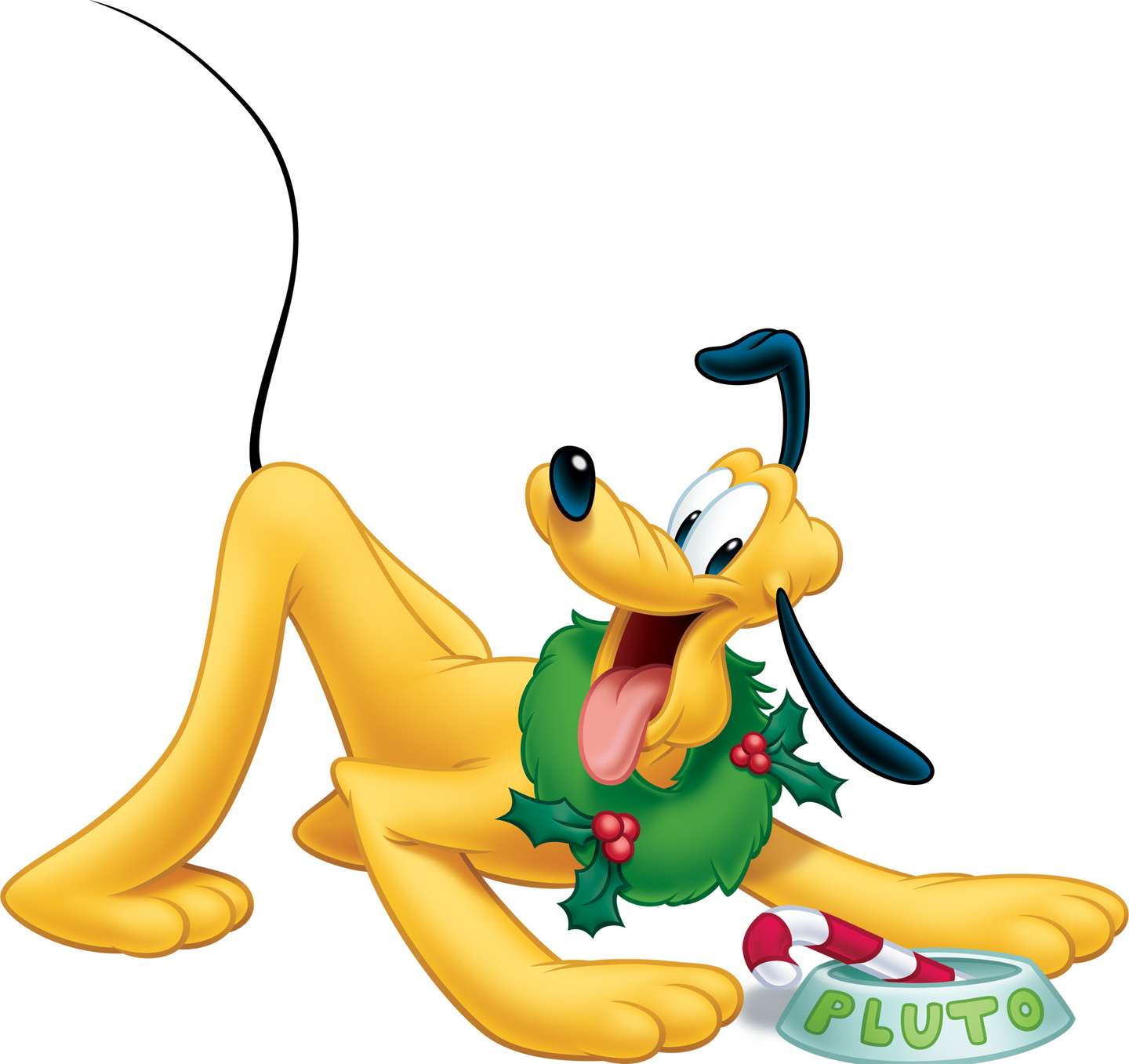 Pluto Em Traje Natalino Personagens Png Grátis Para Baixar