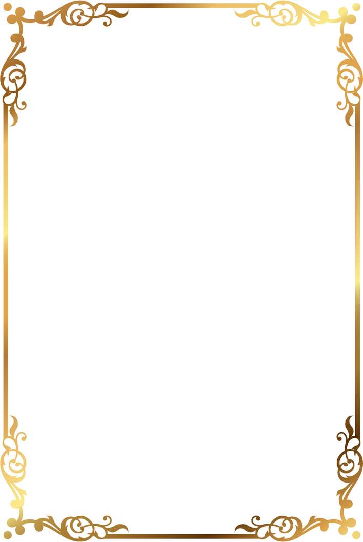 Moldura Ornamental Dourada Decoração Png Grátis Para Baixar Criativo-67