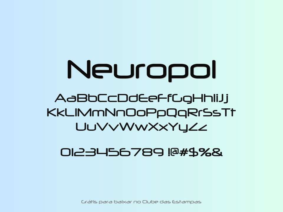 Fonte Neuropol Grátis Para Baixar