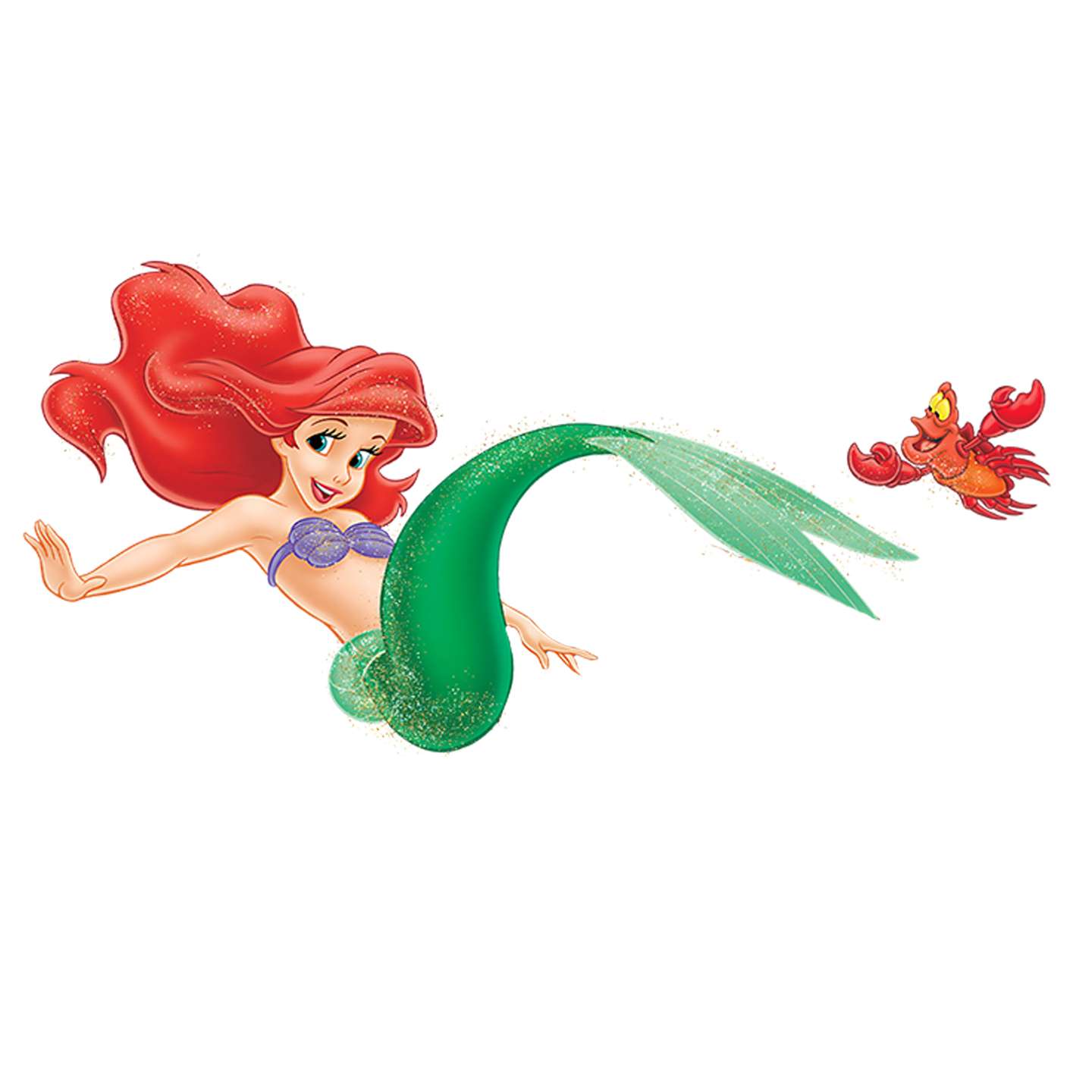 Elemento Ariel Pequena Sereia Png (11)