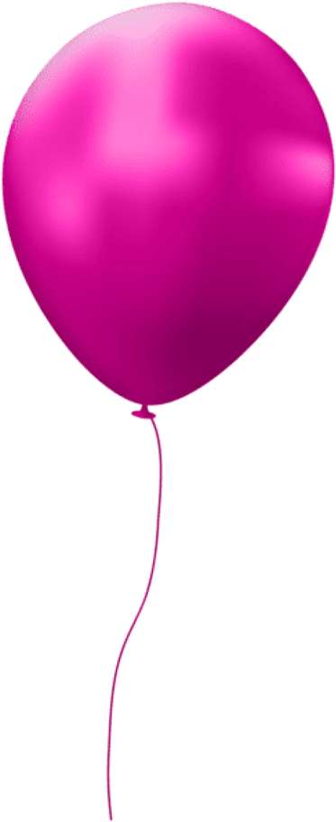 Balão Rosa Vibrante Festa Png Grátis Para Baixar