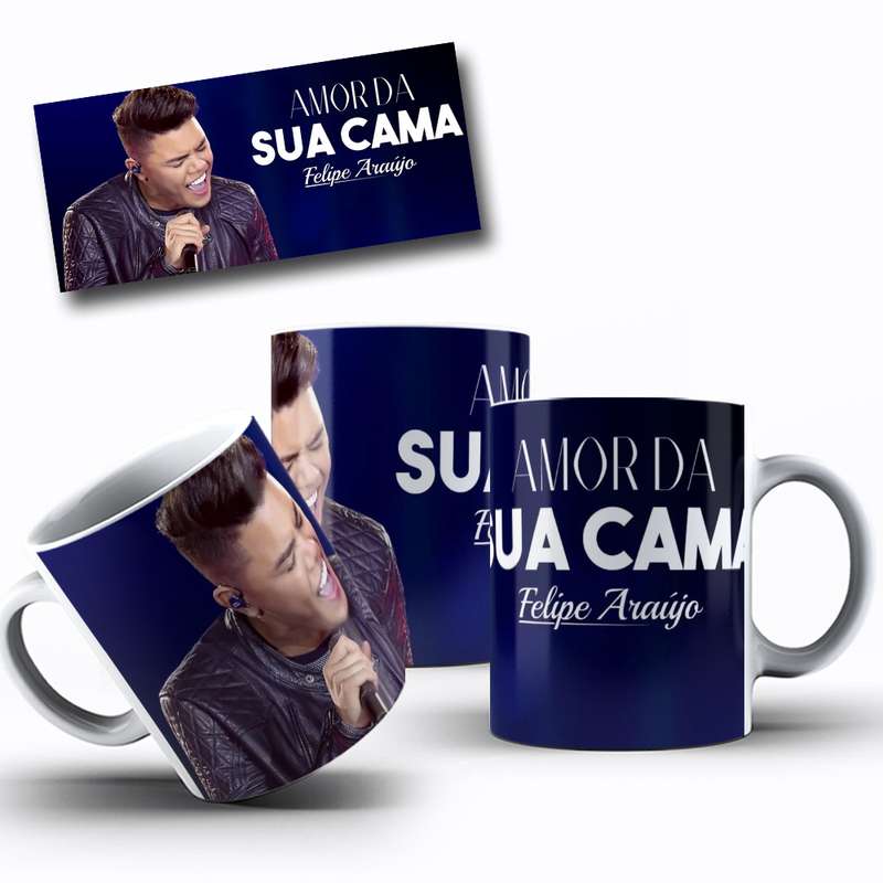 Arte Para Caneca Sua Cama Felipe Araújo 1