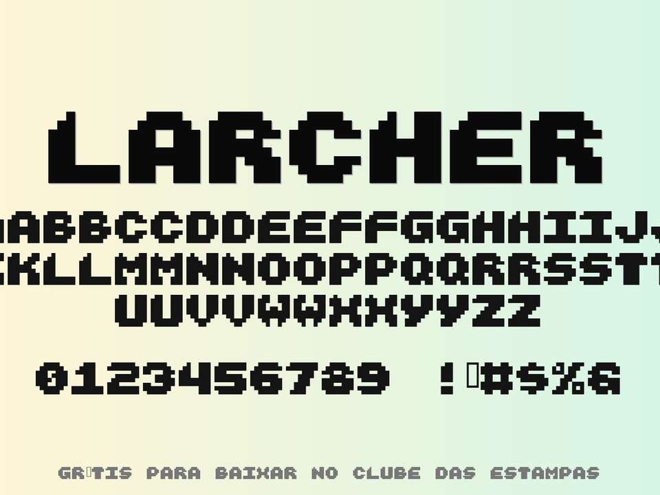 Fonte Larcher Grátis Para Baixar