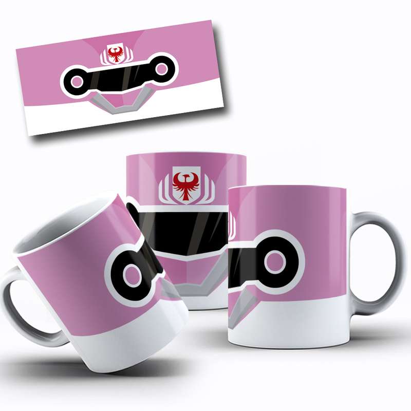 Arte Para Caneca Power Rangers (3)