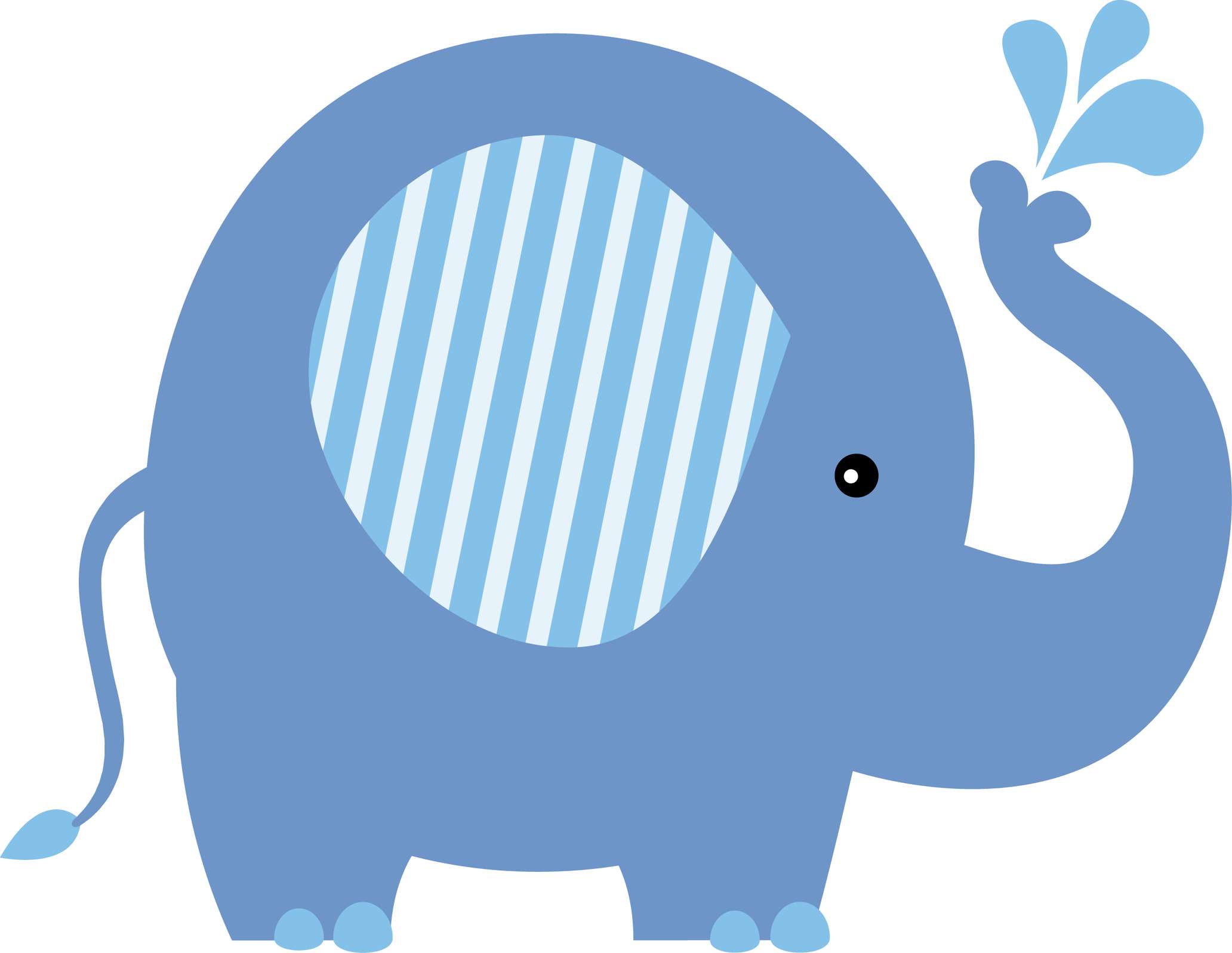 Elemento Elefante Cute Elefantinho Fofo Png (55)