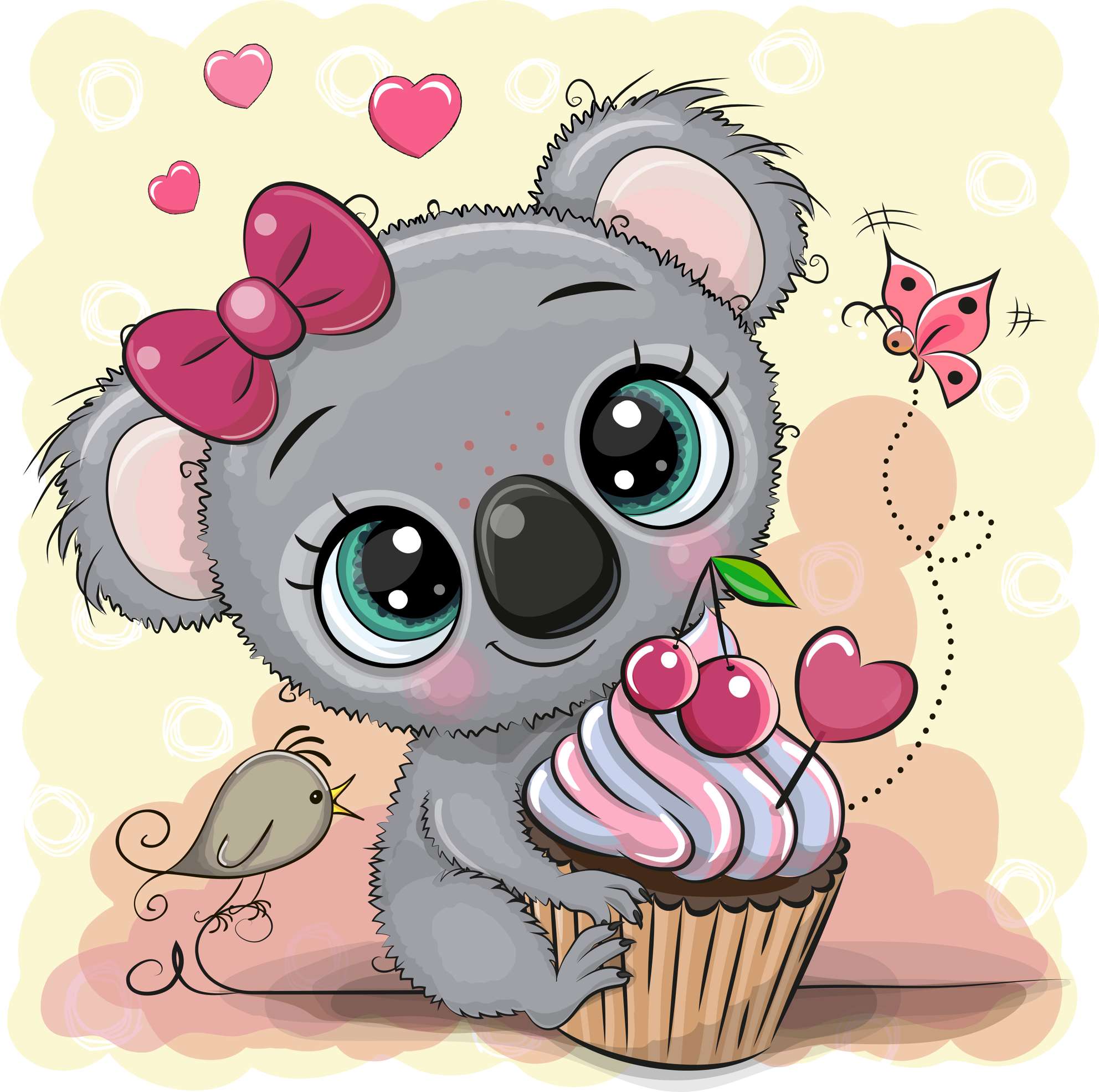 Elemento Coala Fofo Cute Fofa Png (1)