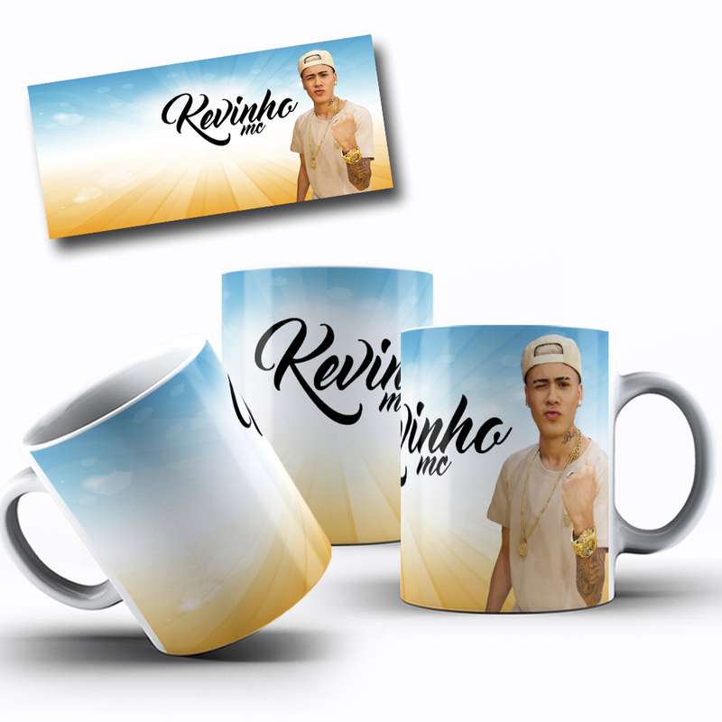 Arte Para Caneca Kevinho Mc Rapper 2