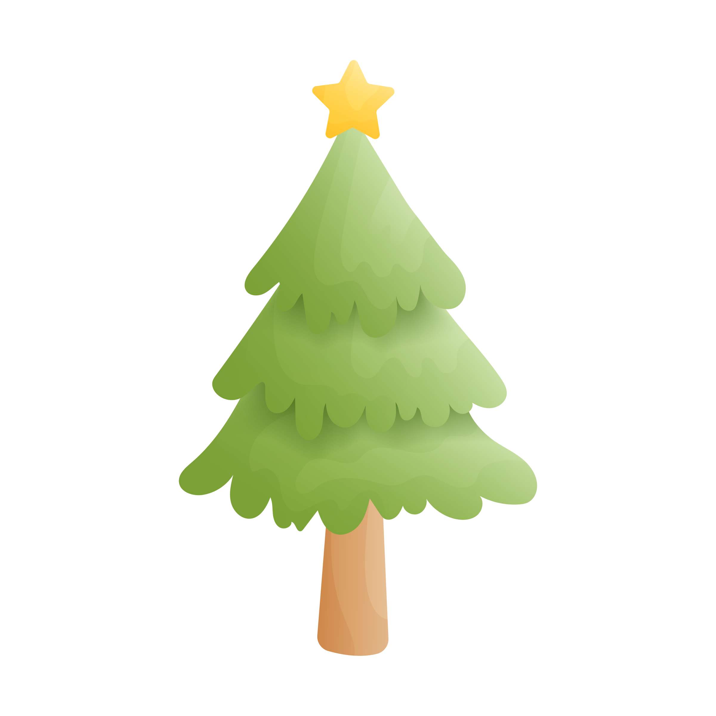 Árvore De Natal Decorativa Natal Png Grátis Para Baixar