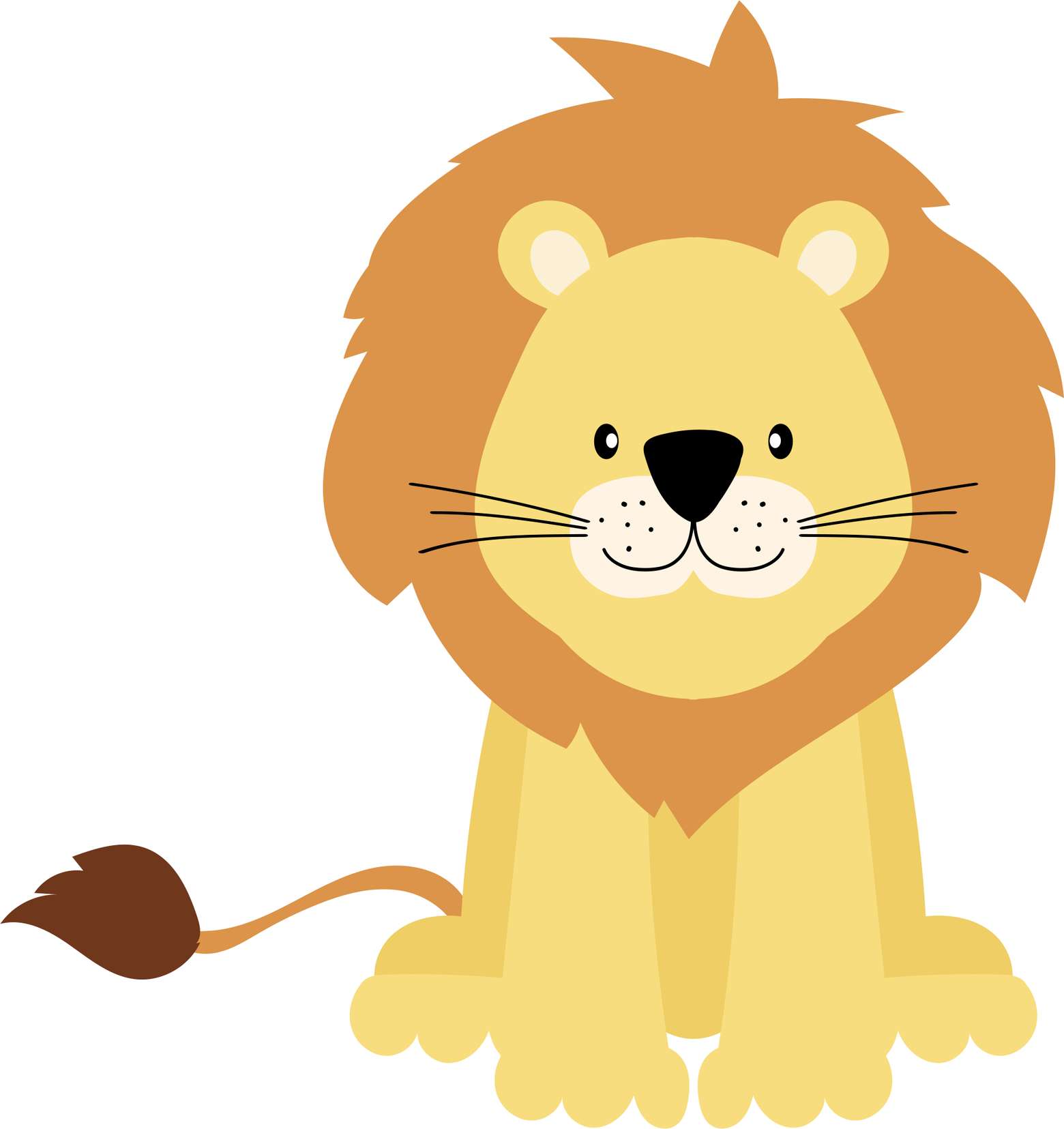 Animais Safari Desenho 2d Png (109)