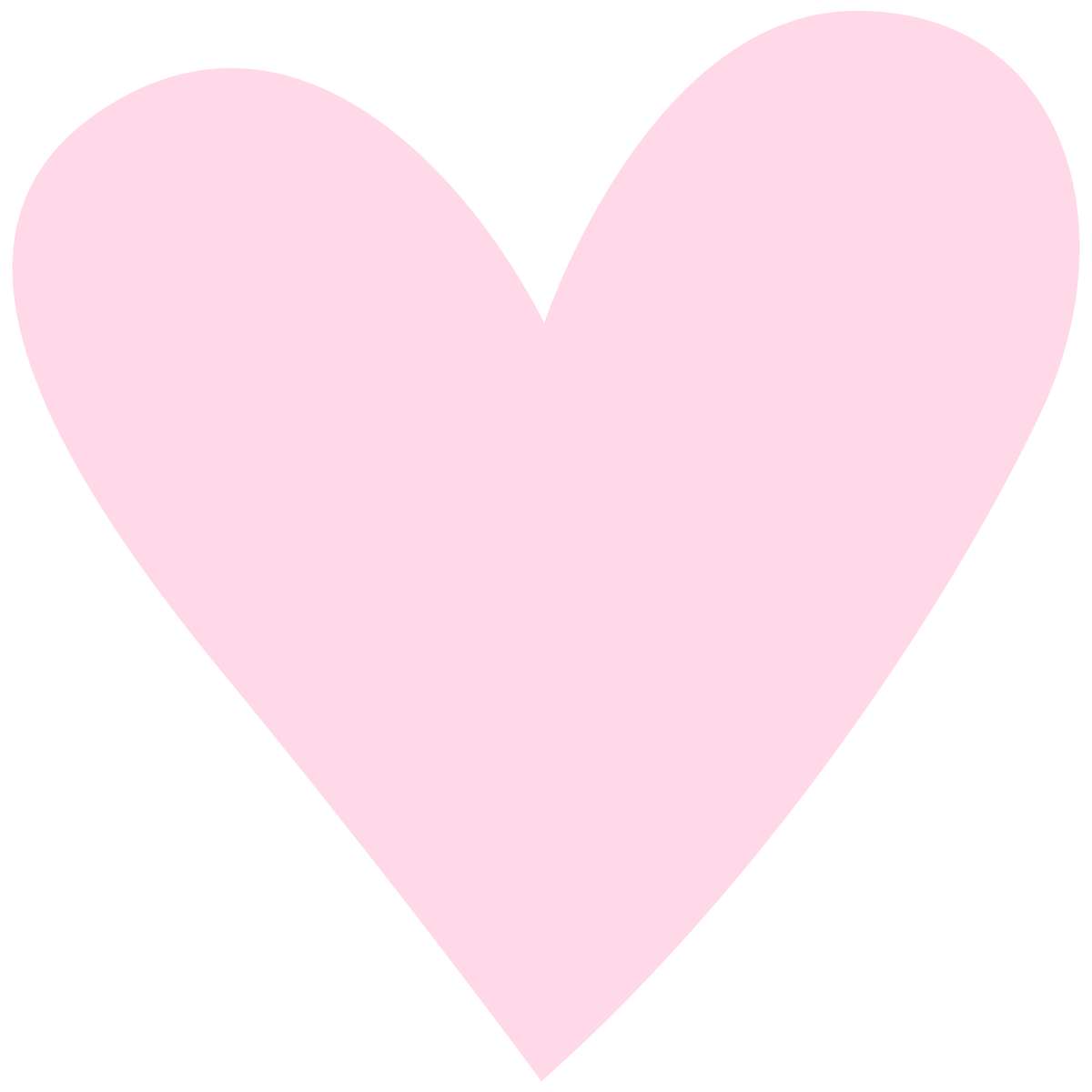 Coração Rosa Sólido Símbolo Png Grátis Para Baixar