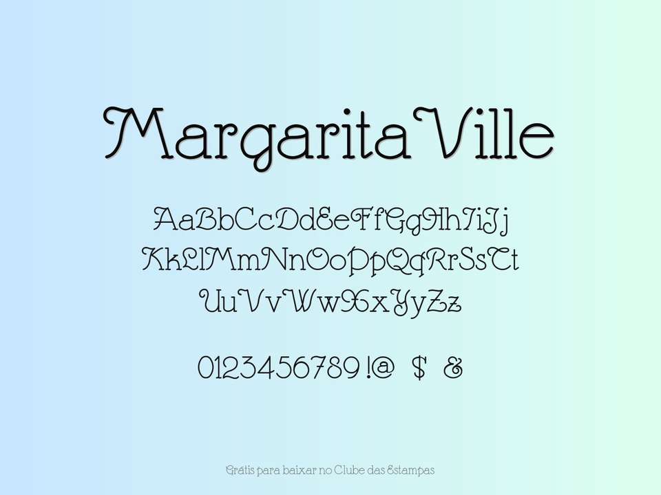 Fonte Margaritaville Grátis Para Baixar