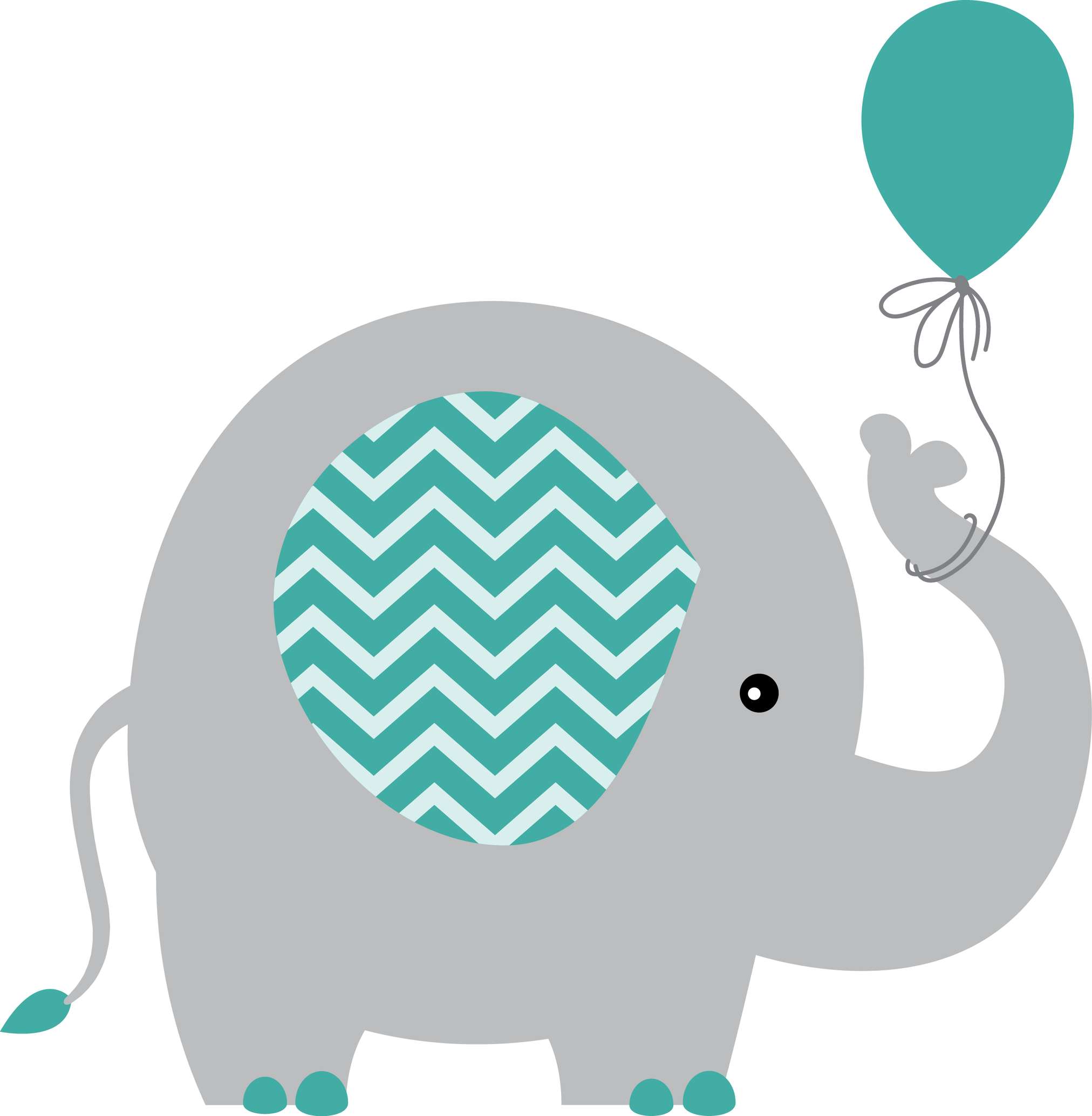 Elemento Elefante Cute Elefantinho Fofo Png (25)