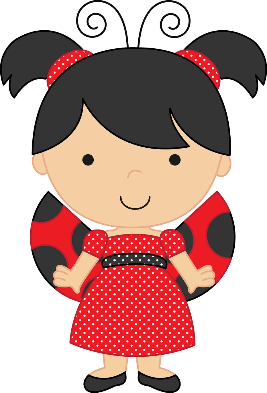 Elemento Joaninha Fofa Cute Png (28)