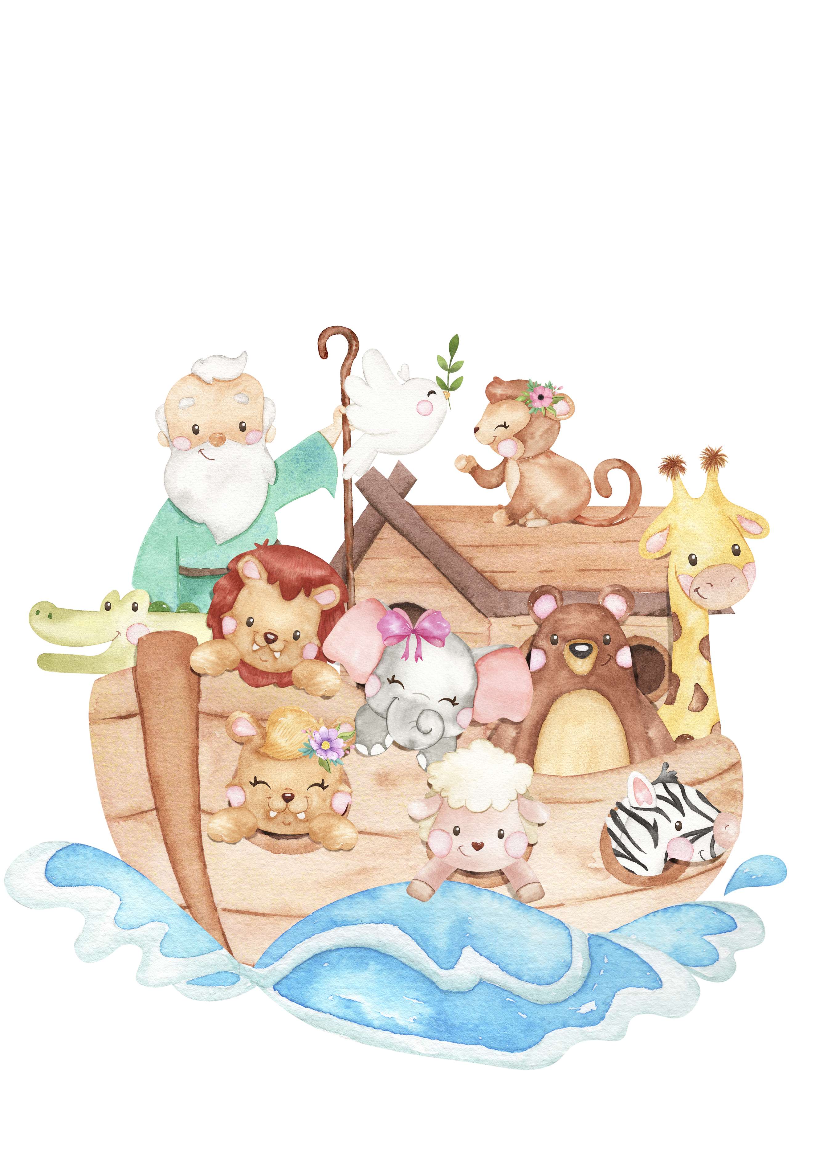Grupo De Animais Na Jangada Animais Png Grátis Para Baixar