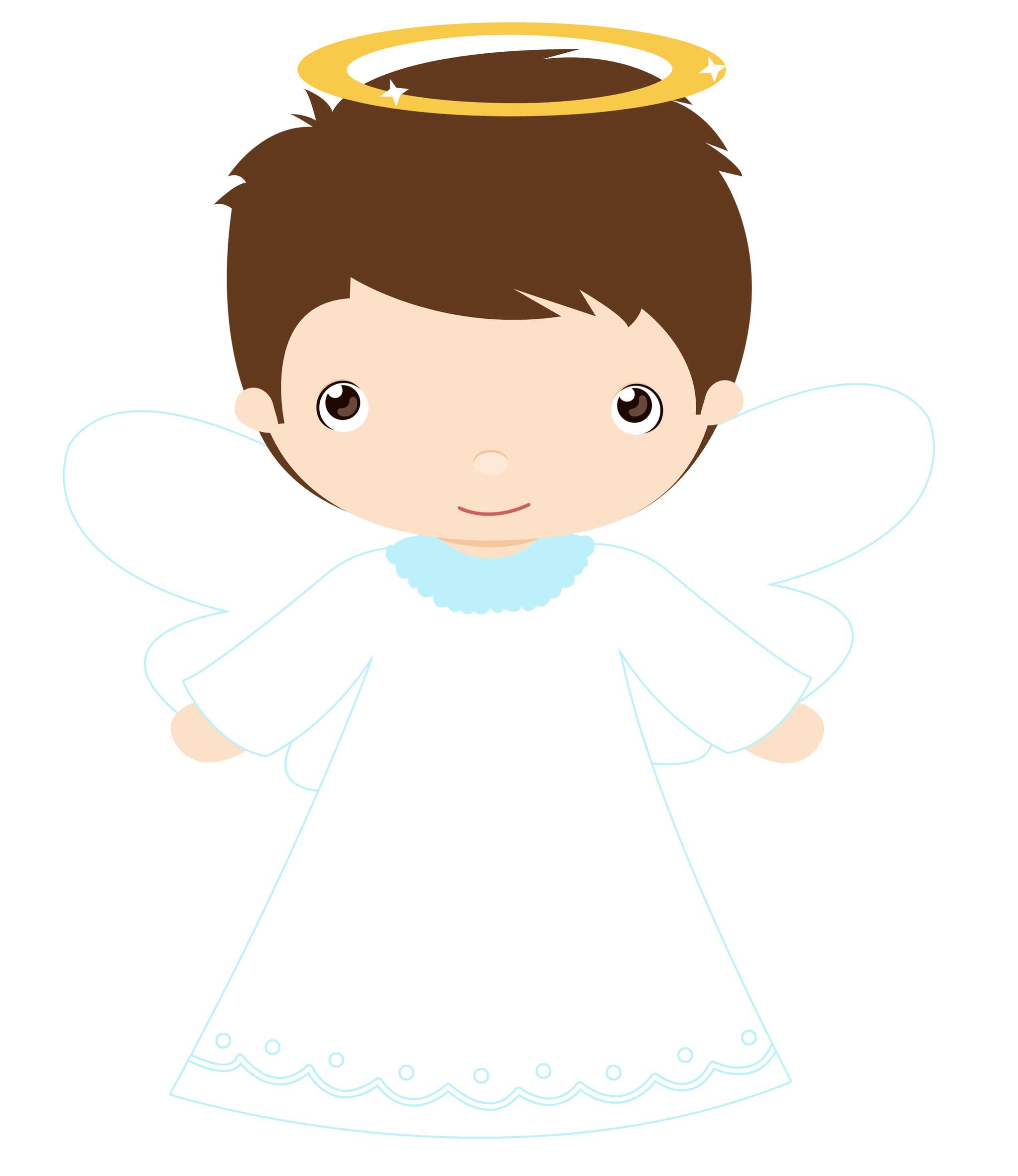 Anjinho Com Asas E Halo Anjos Png Grátis Para Baixar