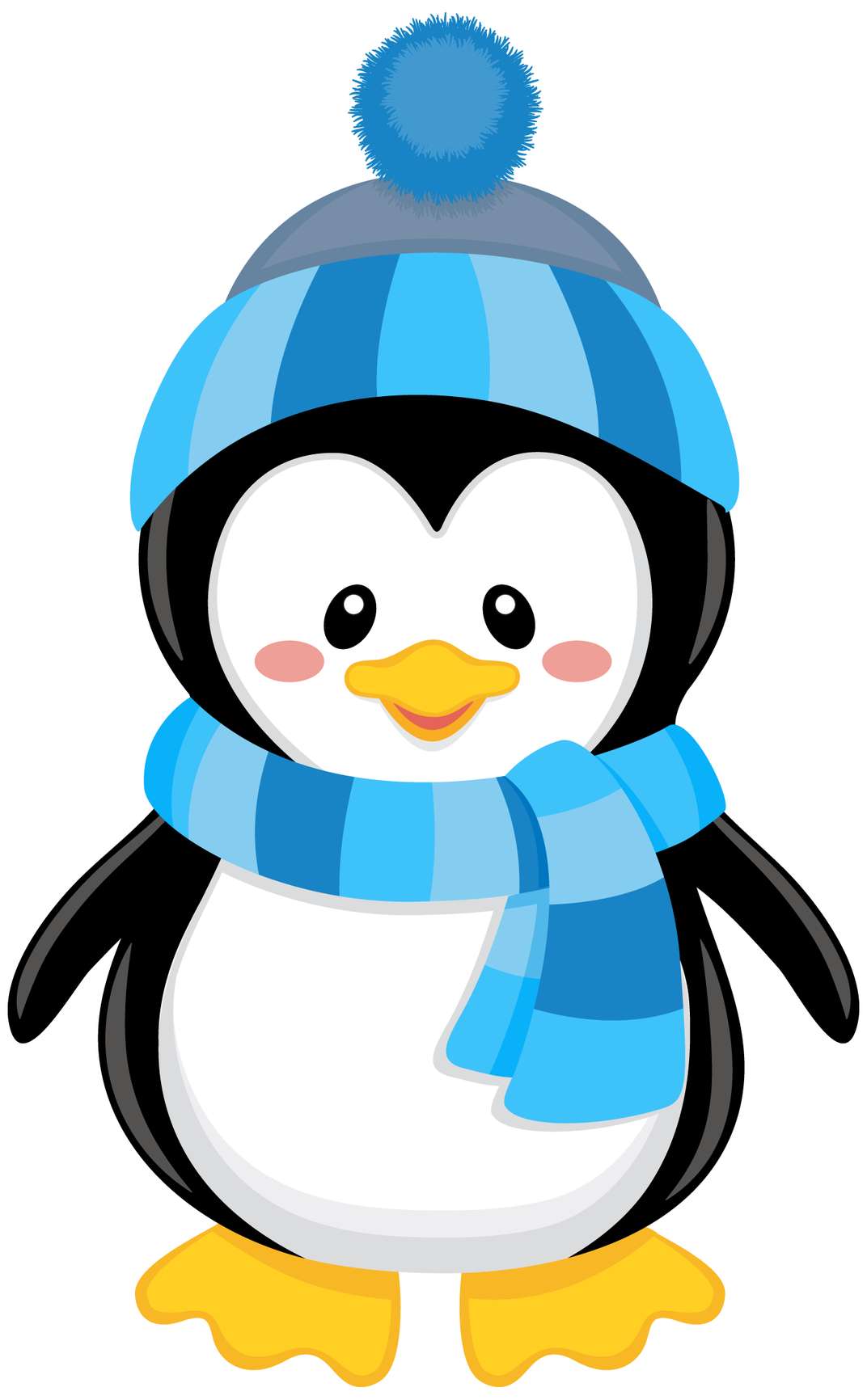 Pinguin Cute Fofo Elemento Png (2)