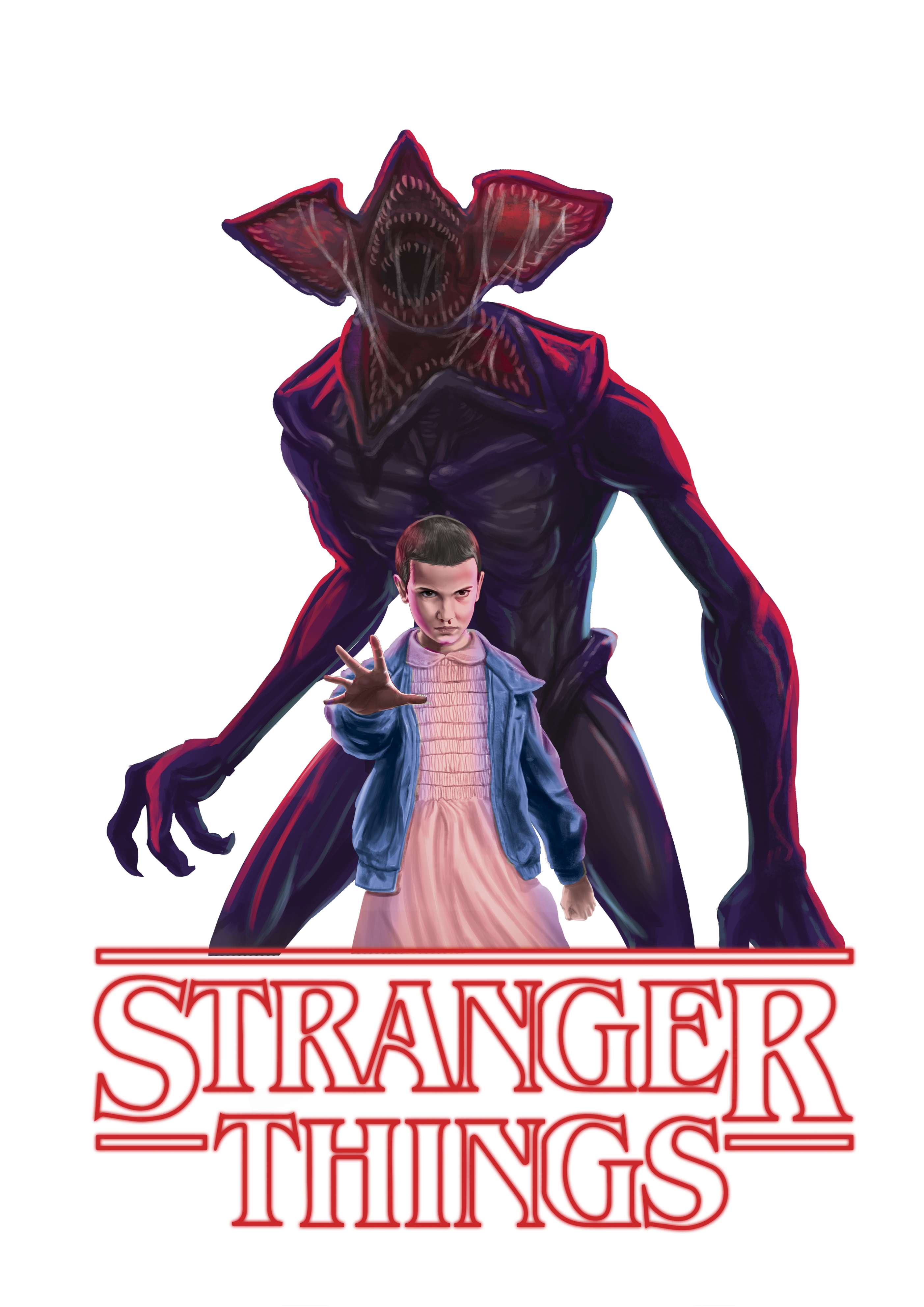 Criatura Demogorgon Stranger Things Terror Png Grátis Para Baixar