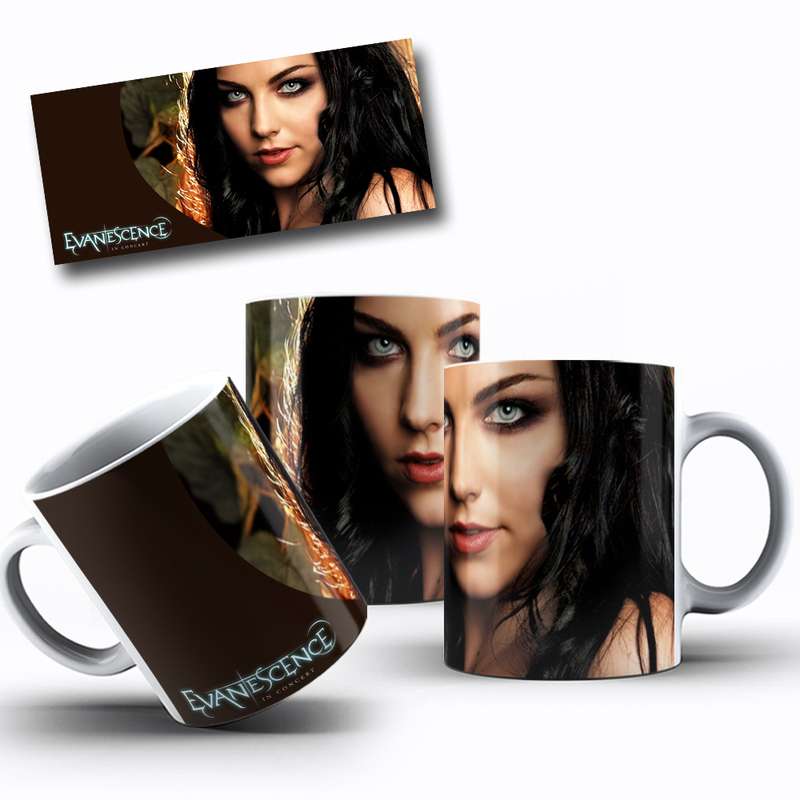 Arte Para Caneca Evanescence Música Rock 8