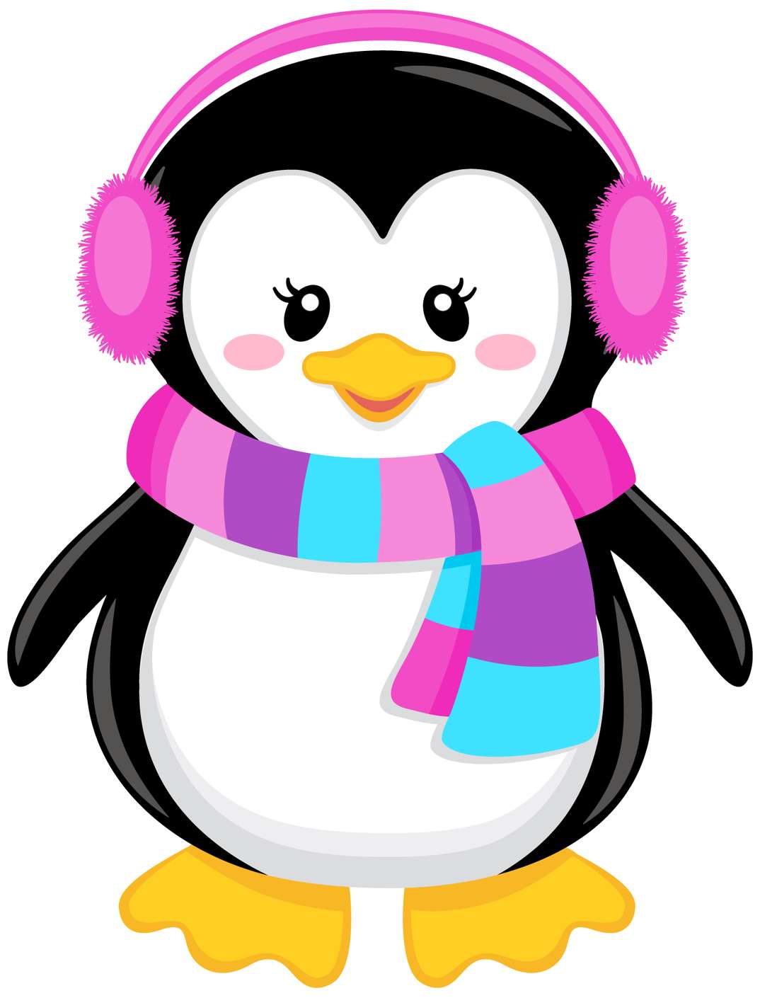Pinguin Cute Fofo Elemento Png (7)