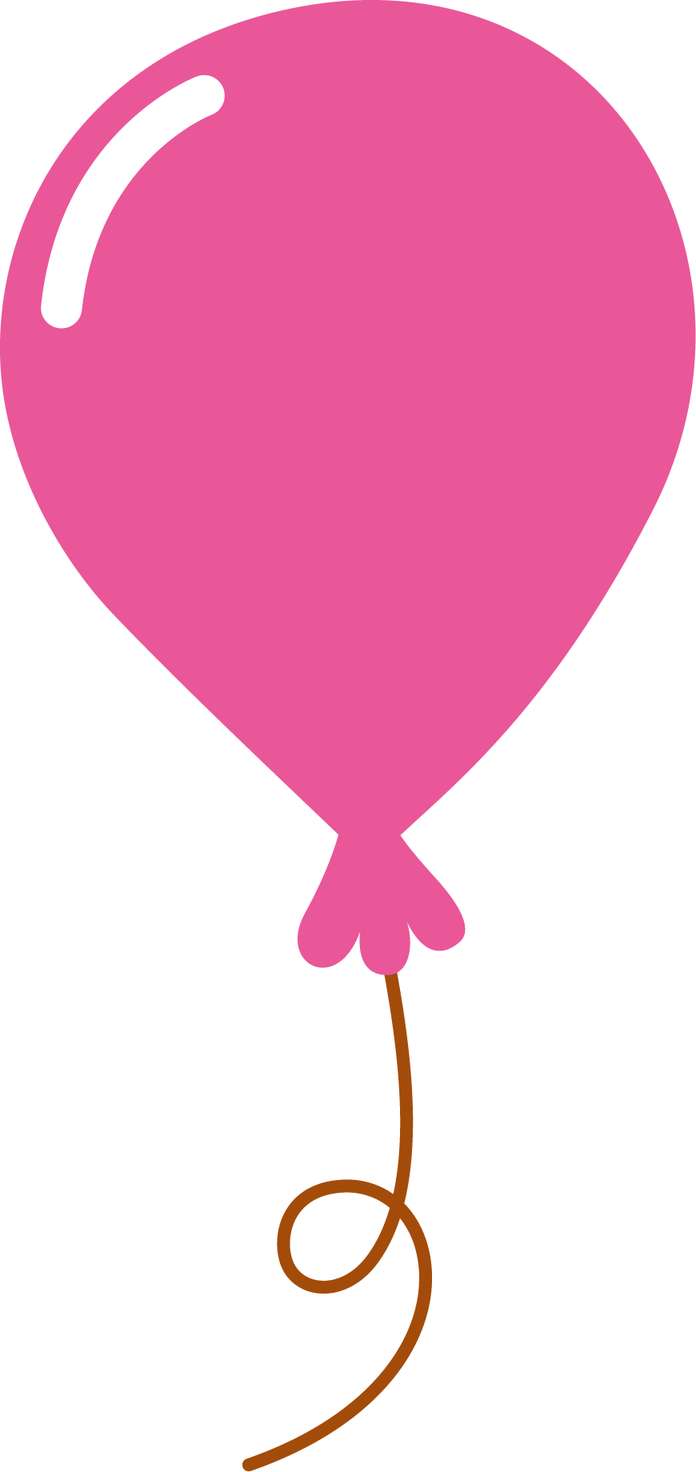 Balão Rosa Festivo Festa Png Grátis Para Baixar