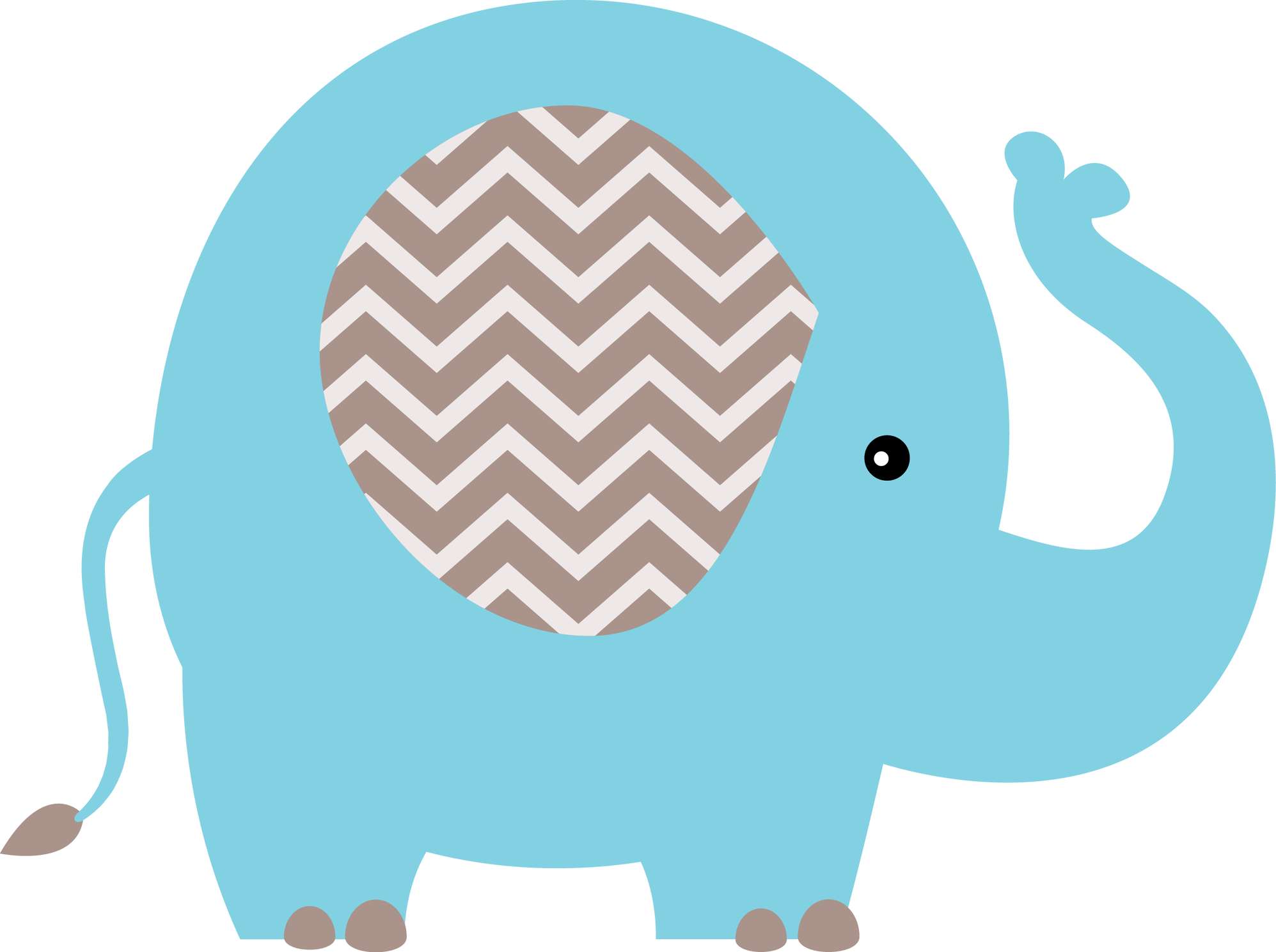 Elemento Elefante Cute Elefantinho Fofo Png (17)