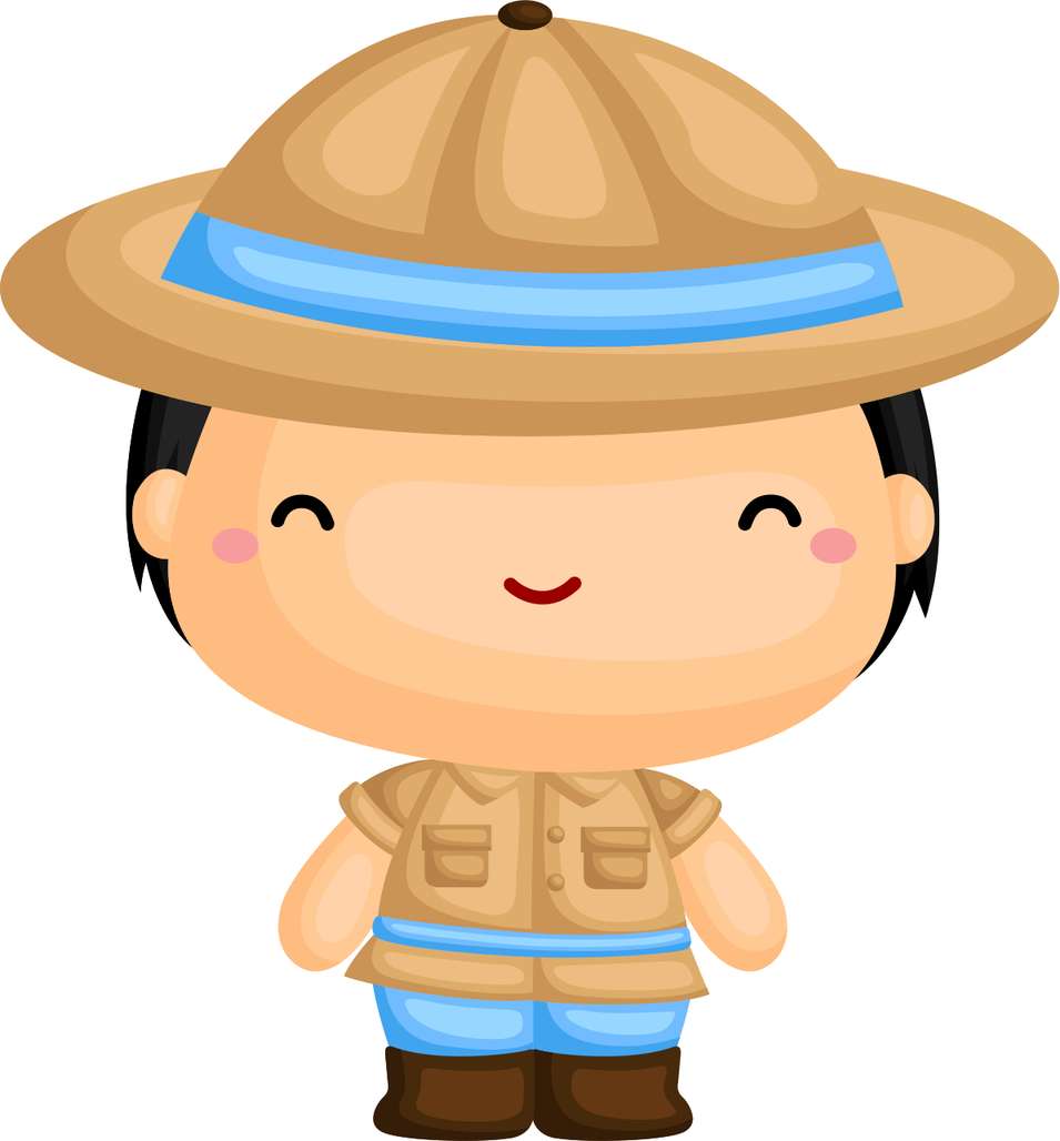 Personagem Safari Desenho 2d Png (4)