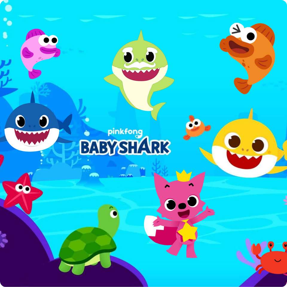 Ilustração Do Baby Shark Pinkfong Desenho Animado Png Arte Para Caneca Grátis Pra Baixar