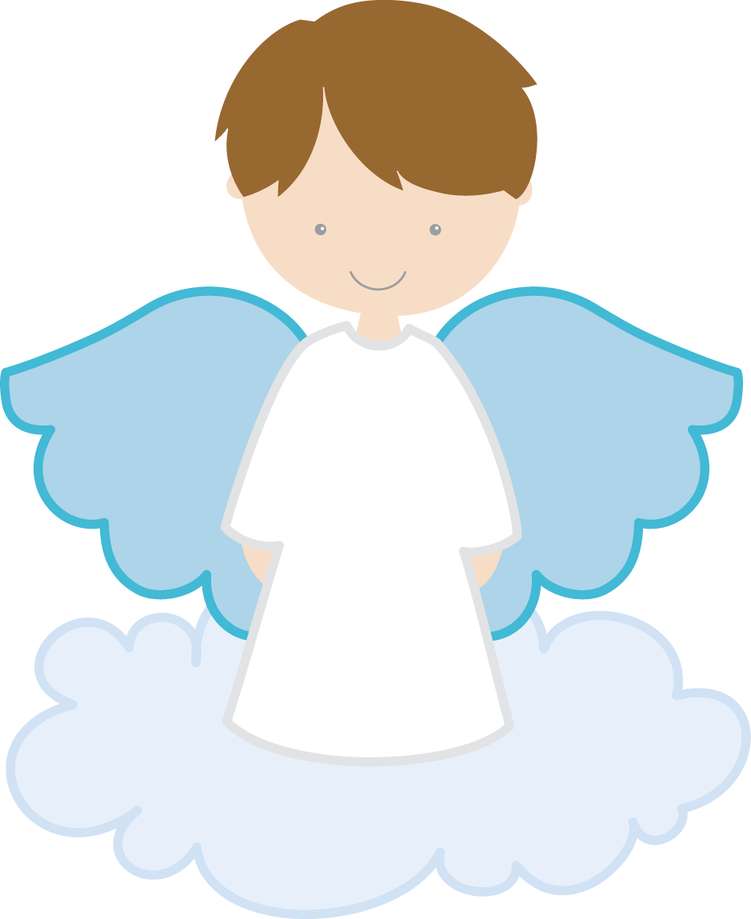 Anjo Infantil Nas Nuvens Anjos Png Grátis Para Baixar