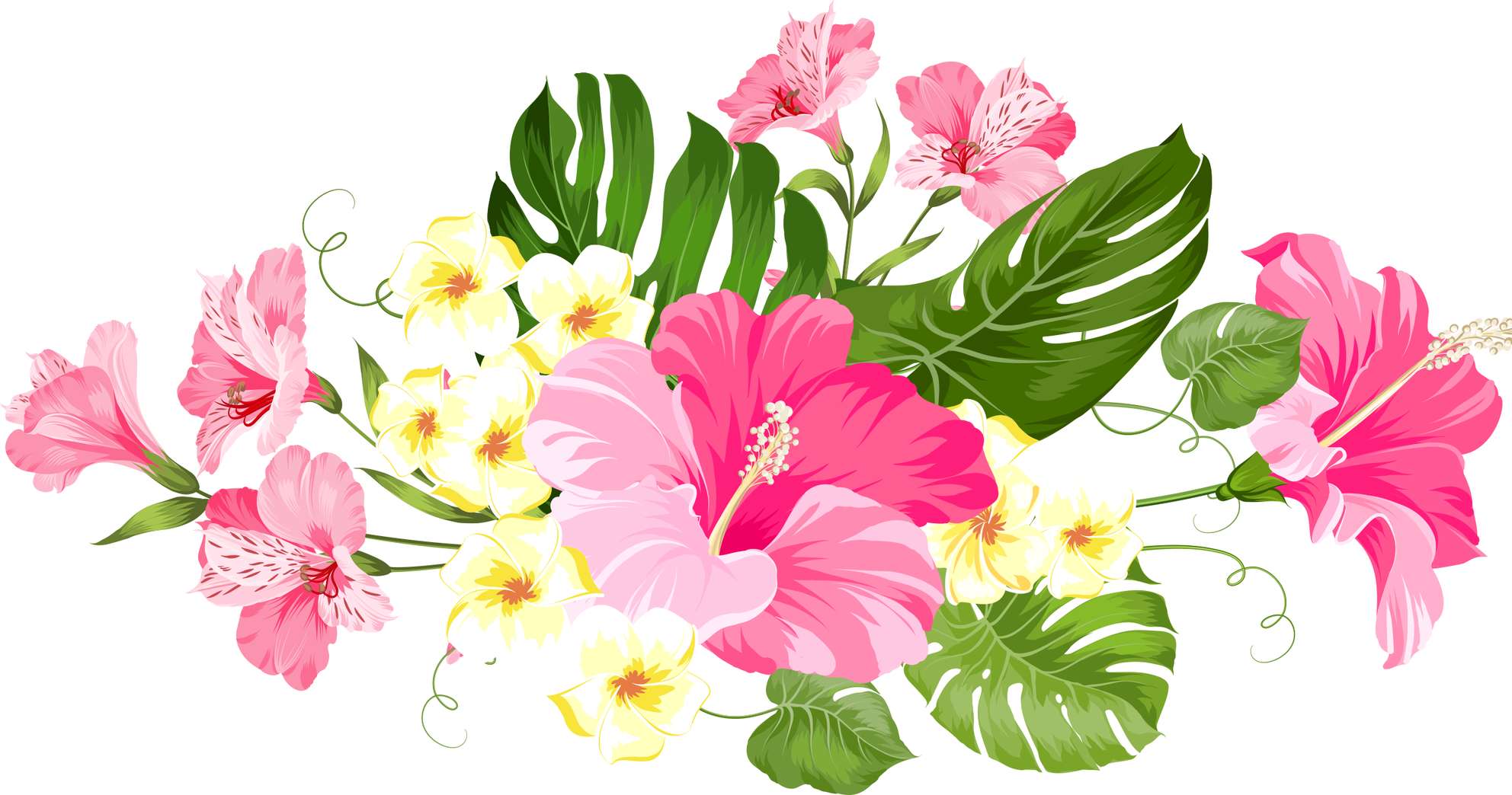 Elemento Ramo De Flores Png