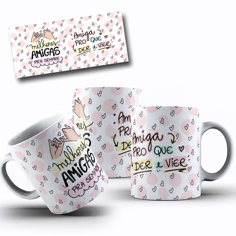 Arte Pra Caneca Amizade (21)