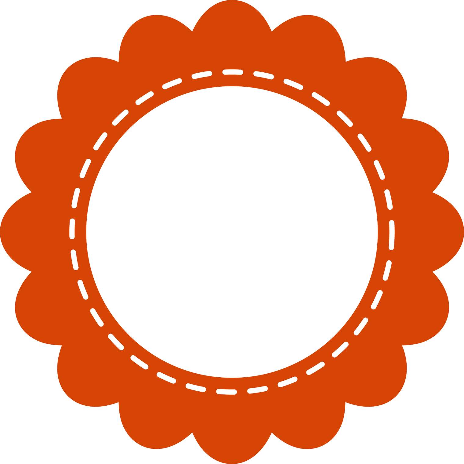 Moldura Decorativa Laranja Decoração Png Grátis Para Baixar