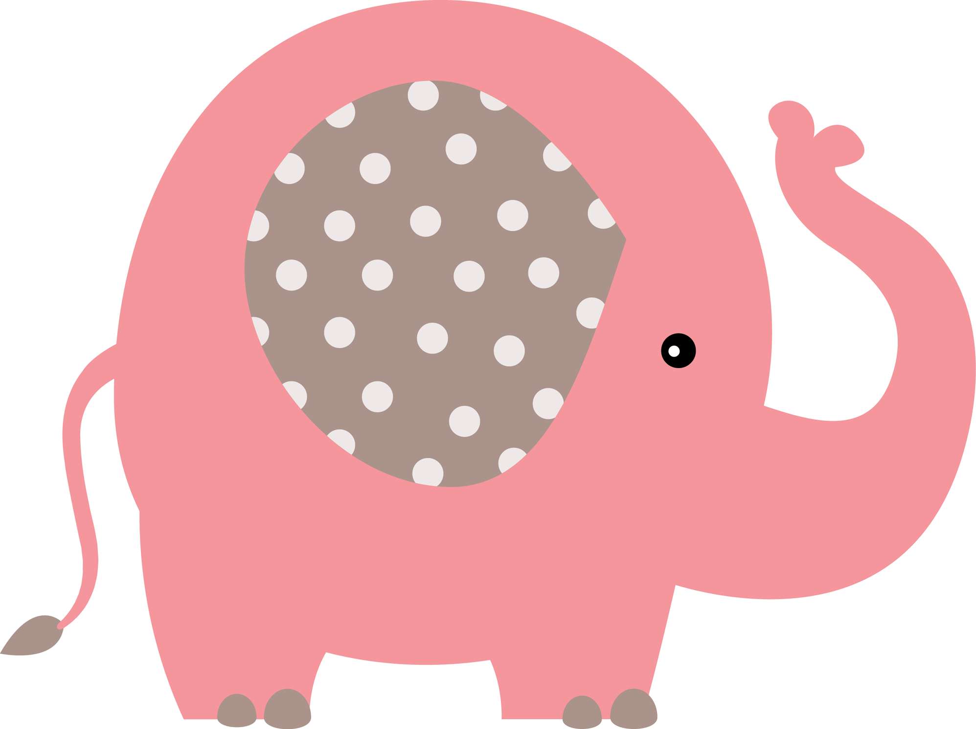 Elemento Elefante Cute Elefantinho Fofo Png (136)