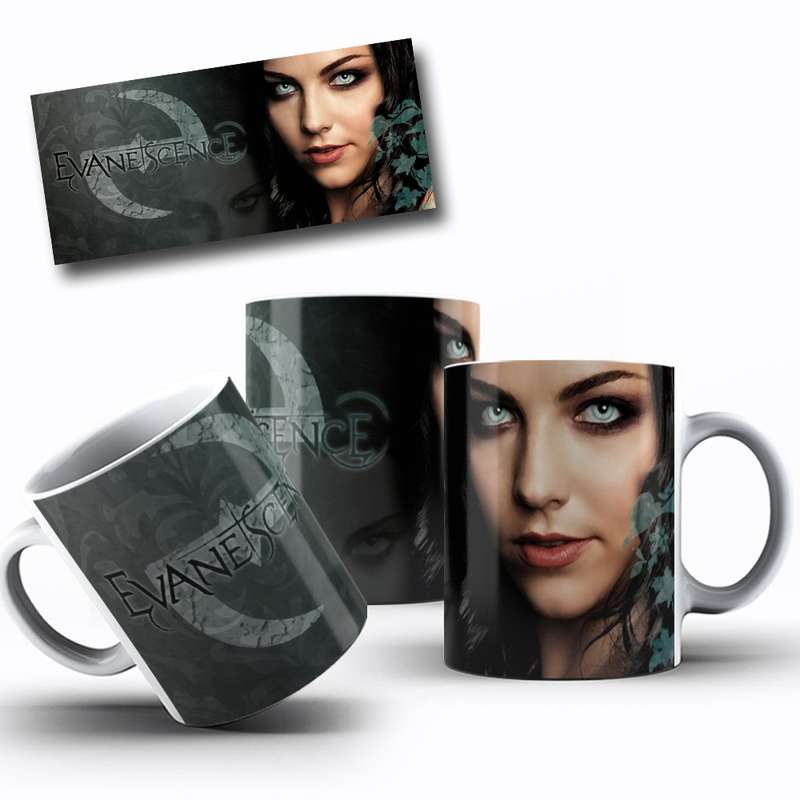 Arte Para Caneca Evanescence Música Rock 7