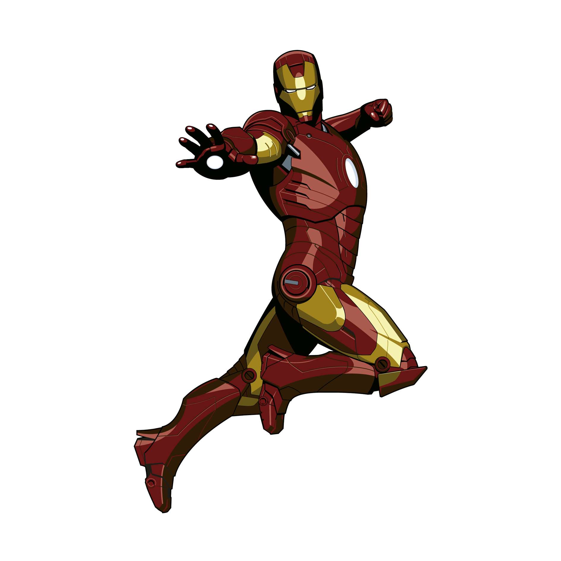 Homem De Ferro Traje Vermelho Super Heróis Png Grátis Para Baixar