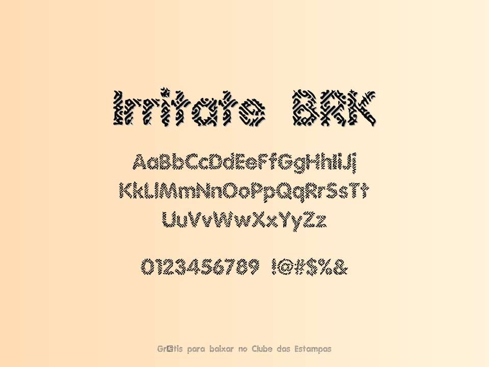 Fonte Irritate Brk Grátis Para Baixar