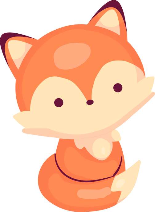 Raposa Raposinha Cute Fofo Png (11)