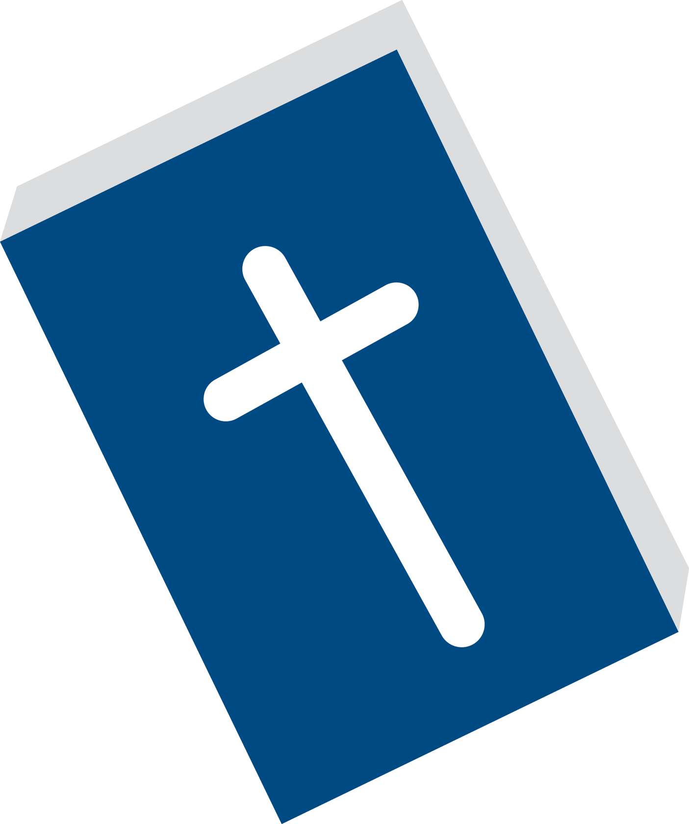 Placa Com Cruz Branca Religião Png Grátis Para Baixar