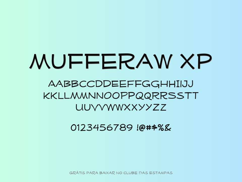 Fonte Mufferaw Xp Grátis Para Baixar
