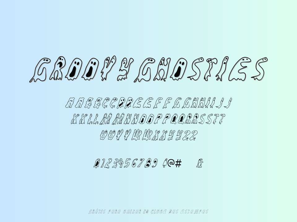 Fonte Groovyghosties Grátis Para Baixar