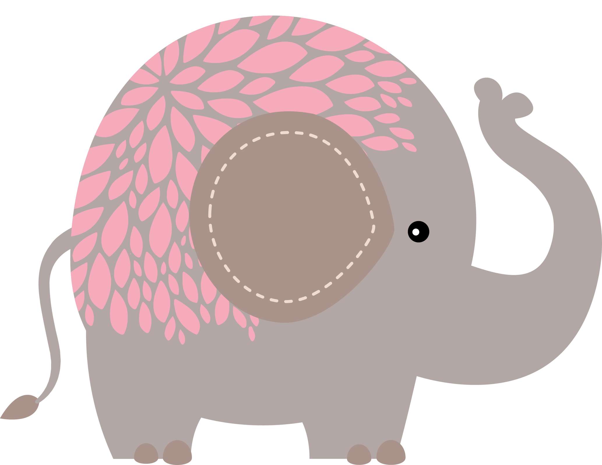 Elemento Elefante Cute Elefantinho Fofo Png (176)