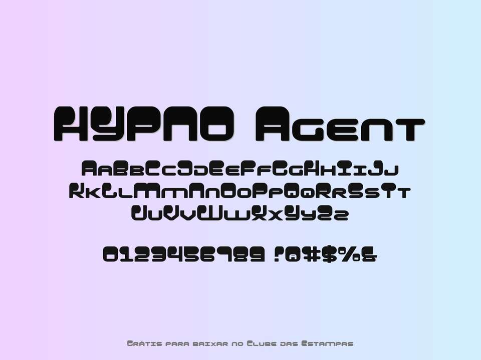 Fonte Hypno Agent Grátis Para Baixar