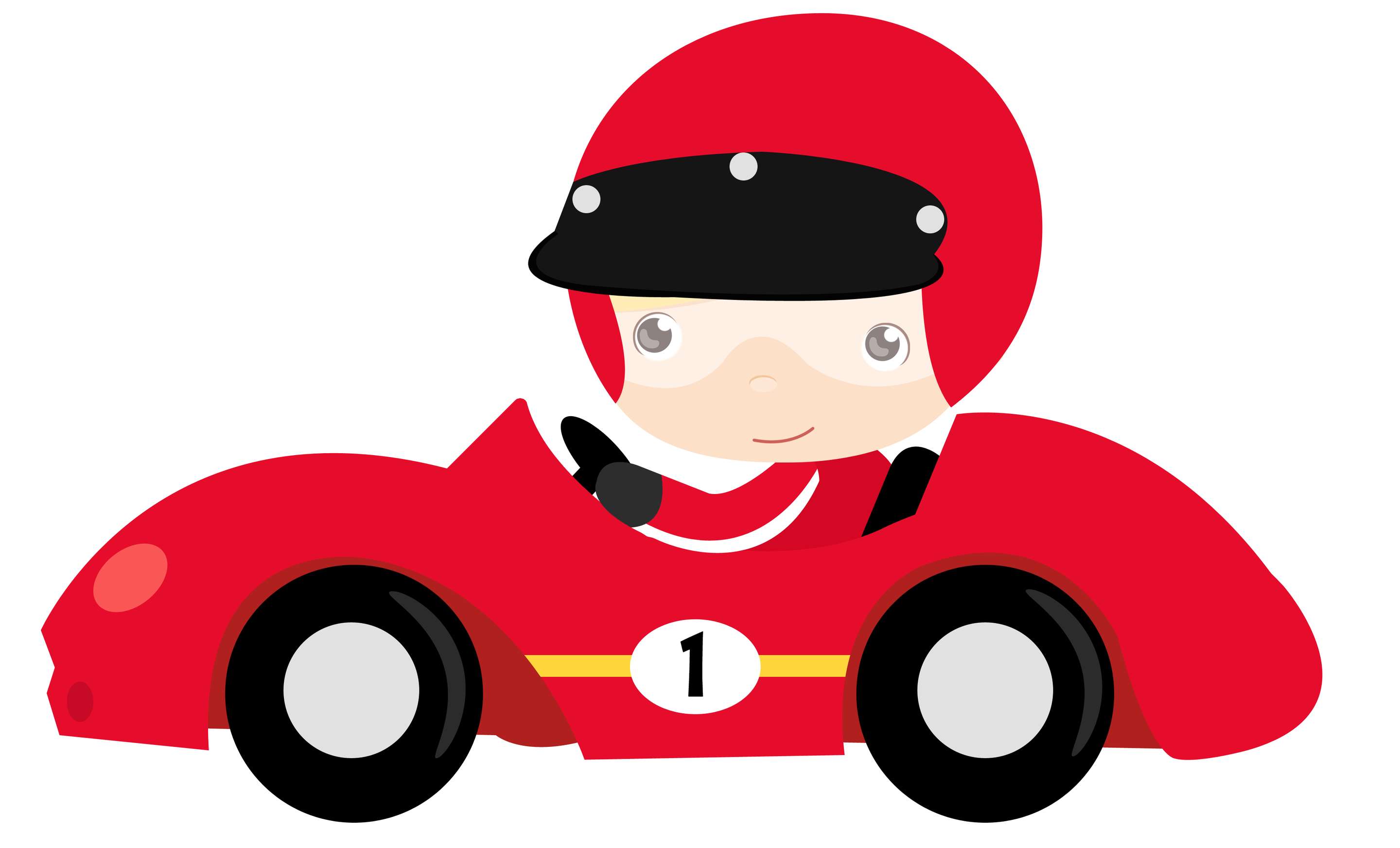 Criança Em Carro De Corrida Veículos Png Grátis Para Baixar