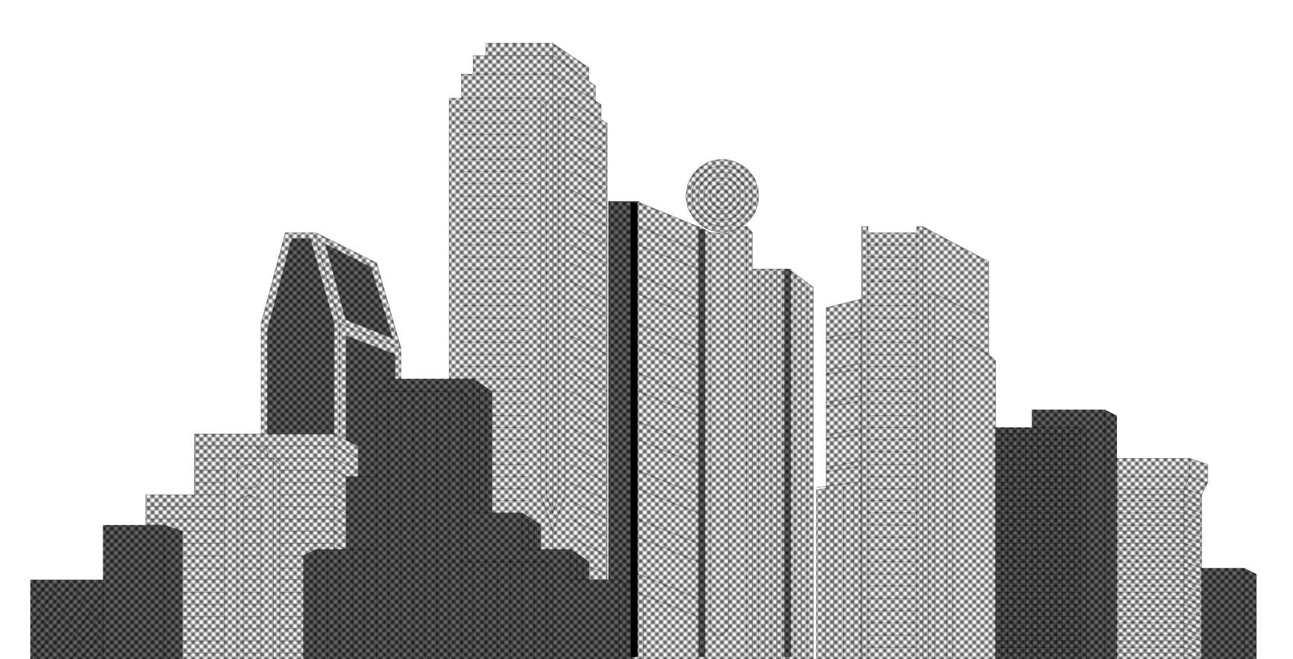 Silhueta De Skyline Urbano Arquitetura Png Grátis Para Baixar