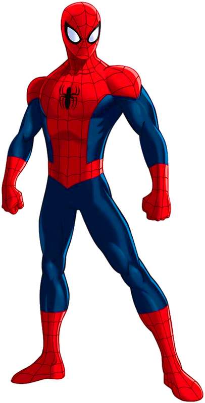 Homem Aranha Traje Vermelho Azul Super Heróis Png Grátis Para Baixar