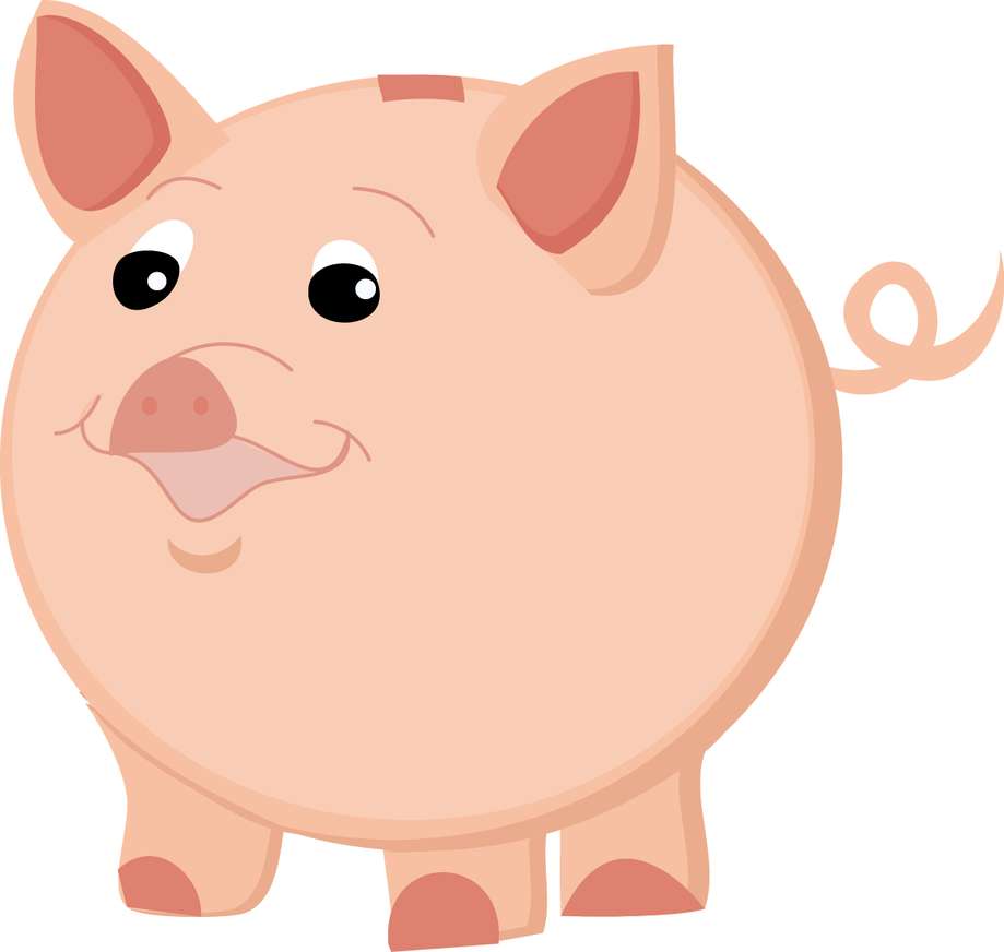 Porco Desenhado Fofo Animais Png Grátis Para Baixar