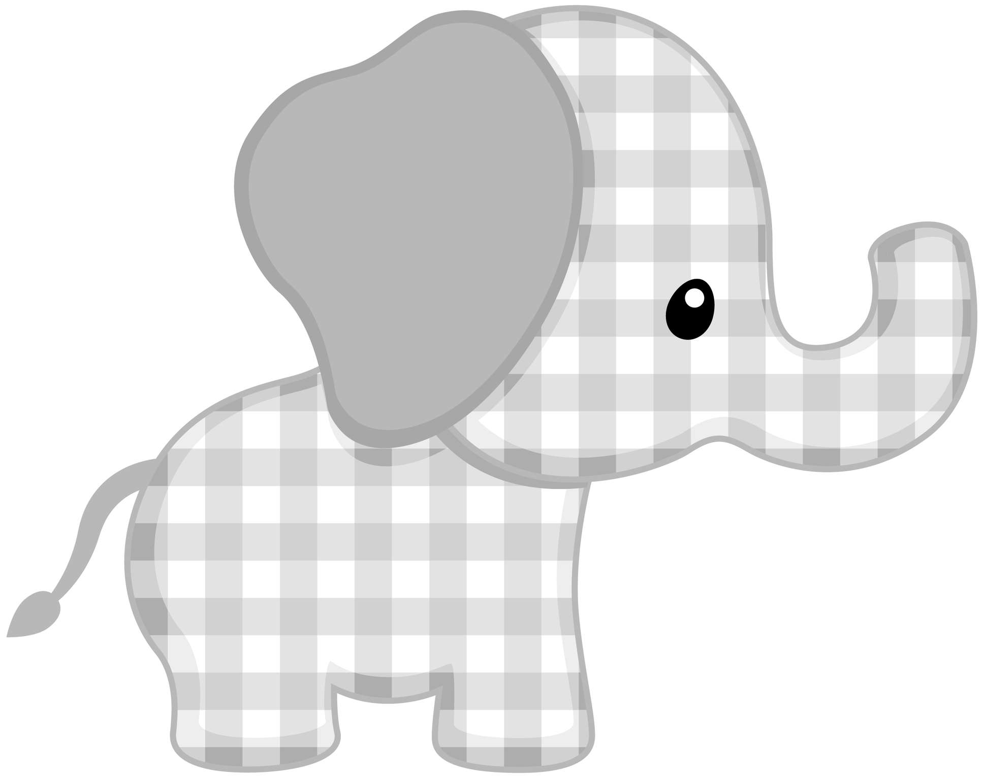Elemento Elefante Cute Elefantinho Fofo Png (121)