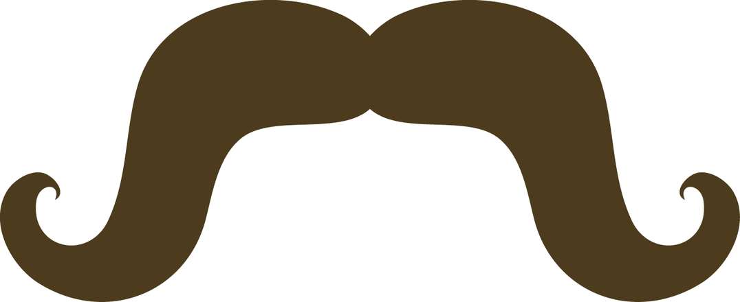Bigode Masculino Marrom Barba Png Grátis Para Baixar