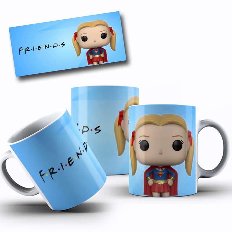 Arte Para Caneca Friends Funko (5)