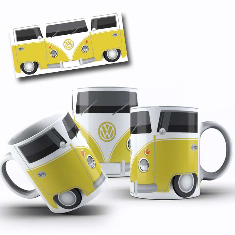 Arte Para Caneca Fusca Carro Desenho 5