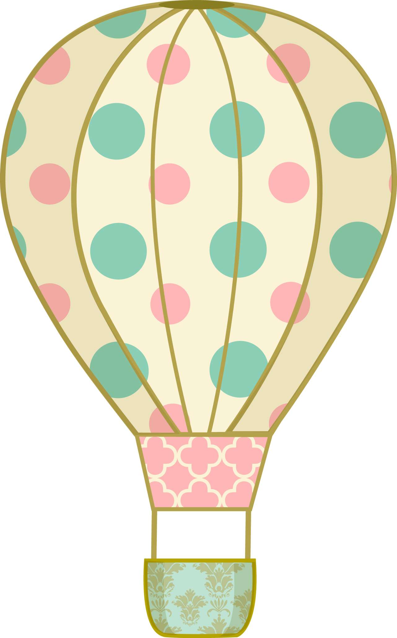 Balão De Ar Quente Colorido Decoração Png Grátis Para Baixar